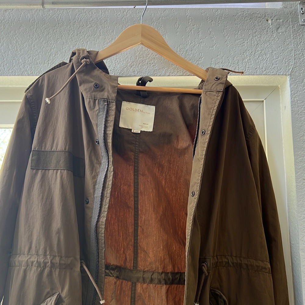 Golden by TNA Women's Hooded Parka M